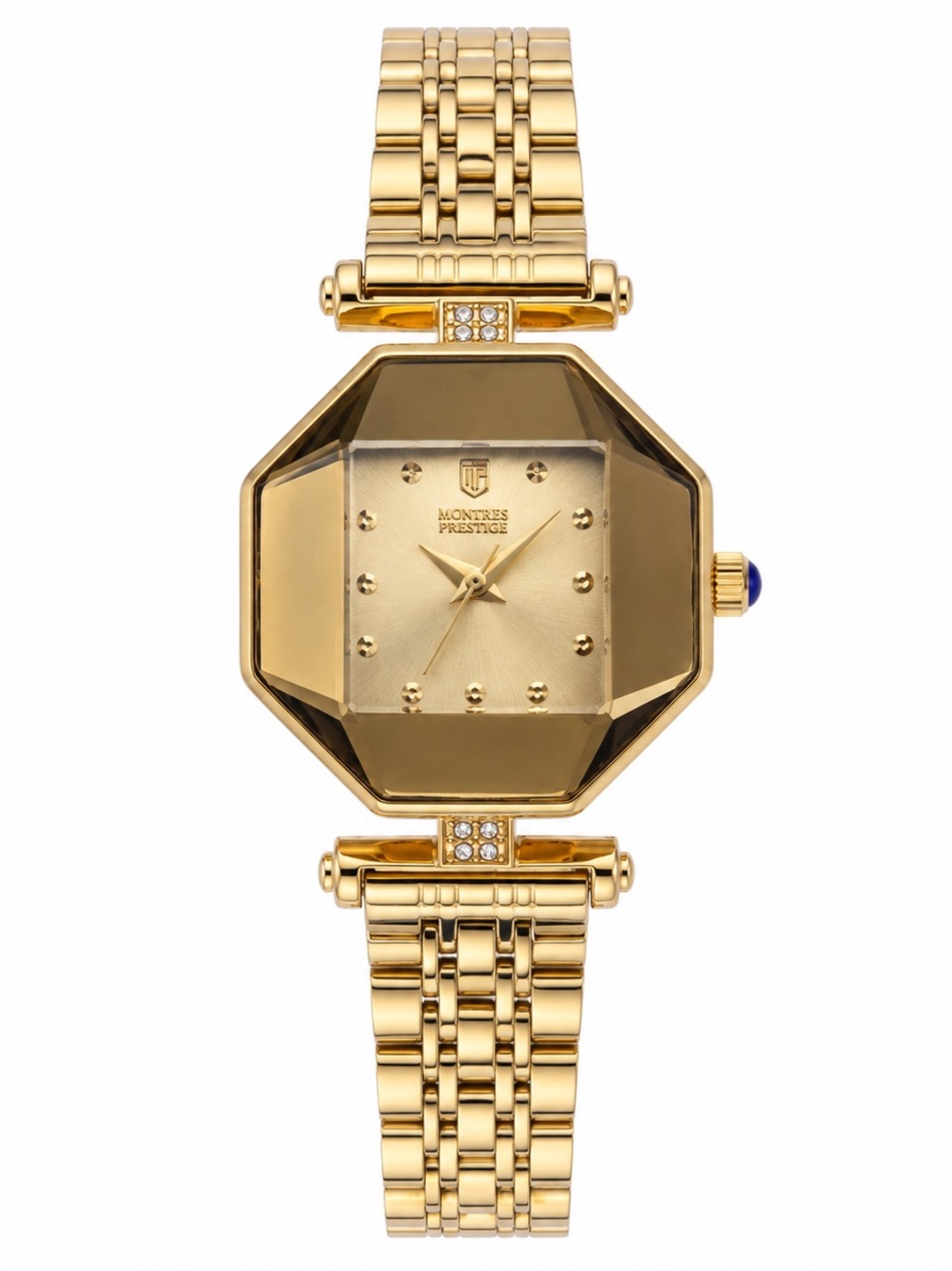 Montres Prestige x Invicta Women’s Gold Watch 28mm MPW-0026 New